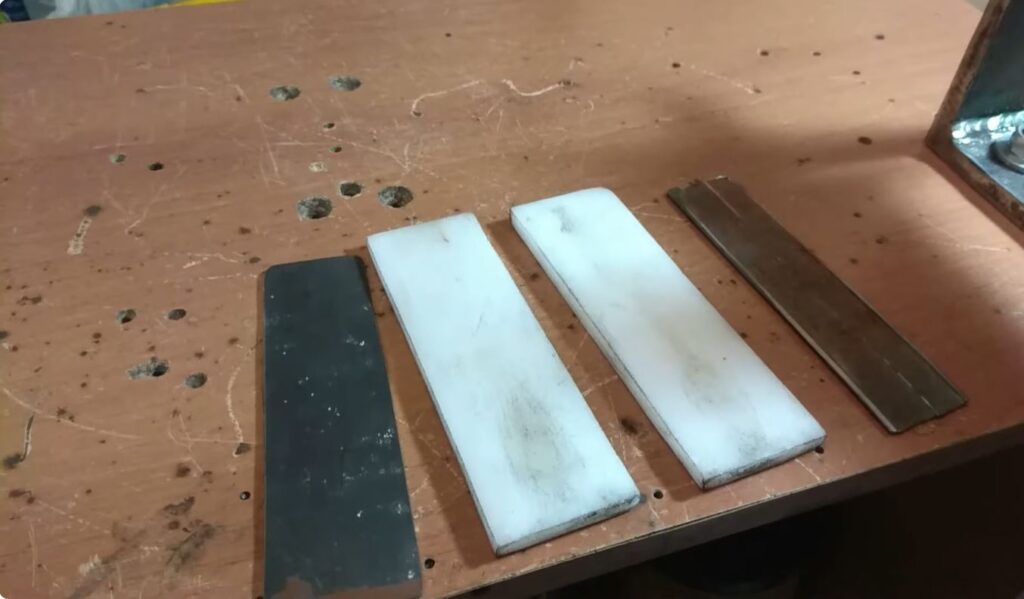 Homemade Knife Vise for knife making workshop
