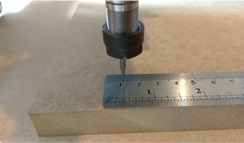 Manual CNC axis calibration
