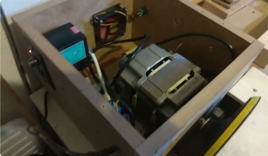 DIY workshop sanding machine