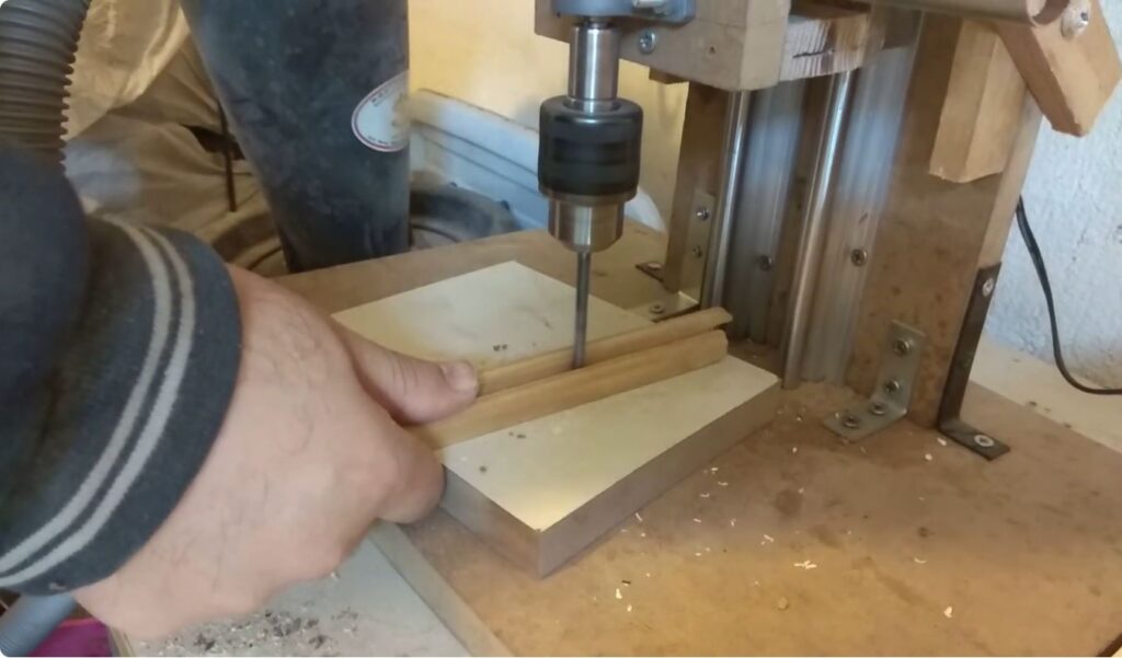 DIY drill stand assembly
