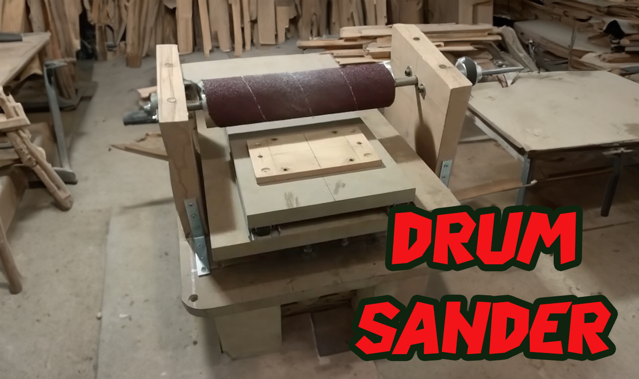 DIY Thickness Sander from Treadmill Motor Beykana