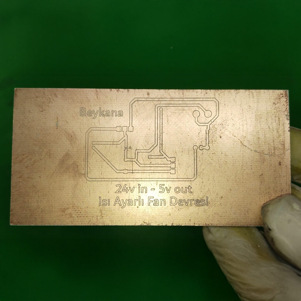 CNC PCB engraving tool